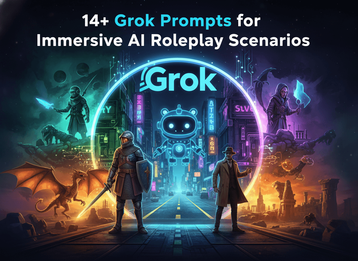 14+ Grok Prompts for Immersive AI Roleplay Scenarios