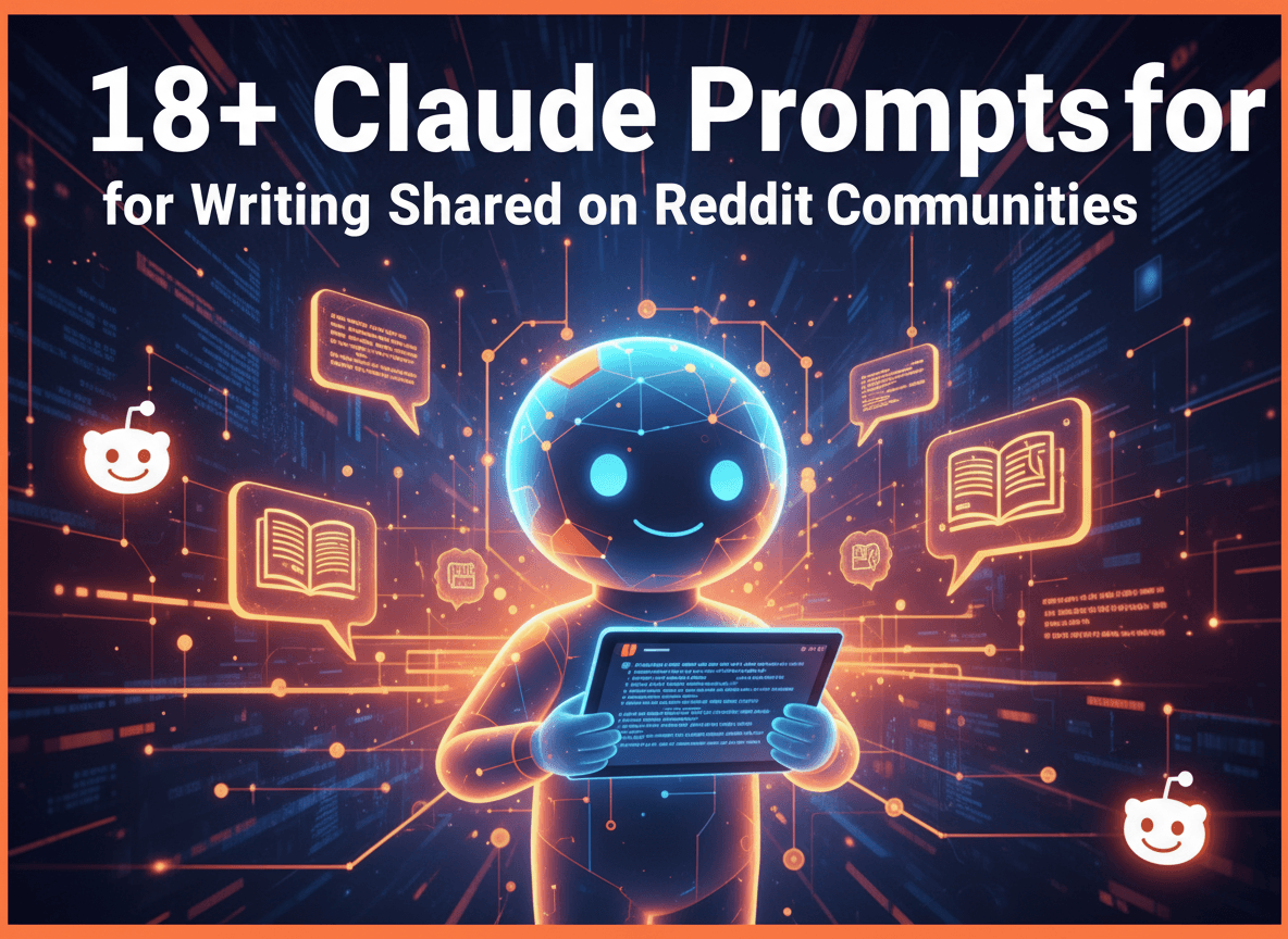18+ Claude Prompts for Writing Shared on Reddit Communities