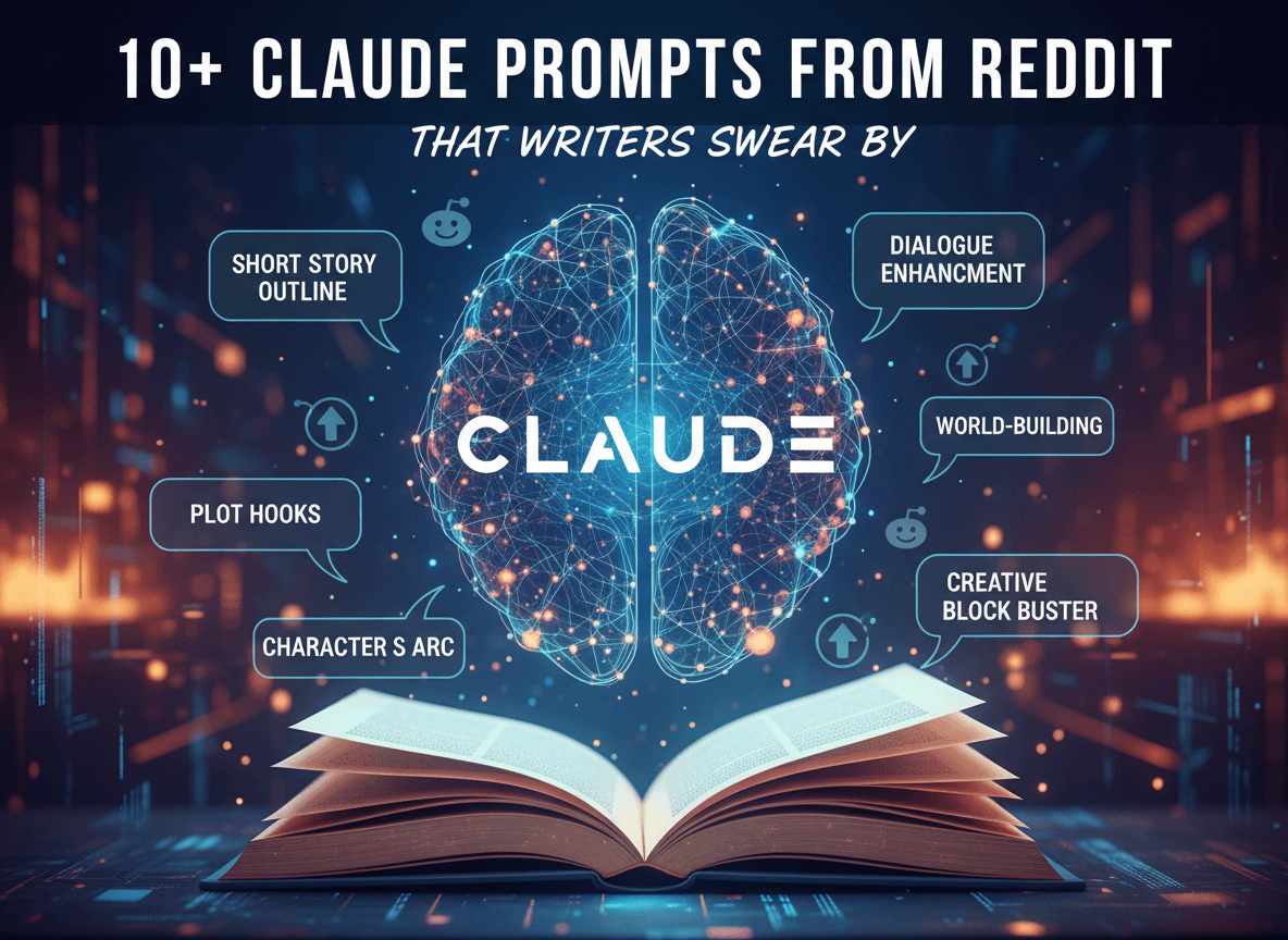 10+ Claude Prompts from Reddit That Writers Swear By