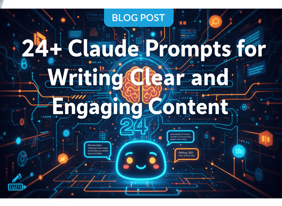 24+ Claude Prompts for Writing Clear and Engaging Content
