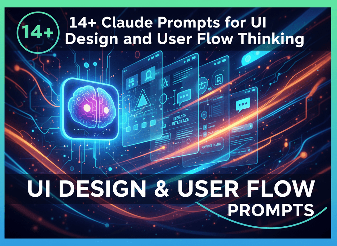 14+ Claude Prompts for UI Design and User Flow Thinking | AIPromptHub Blog