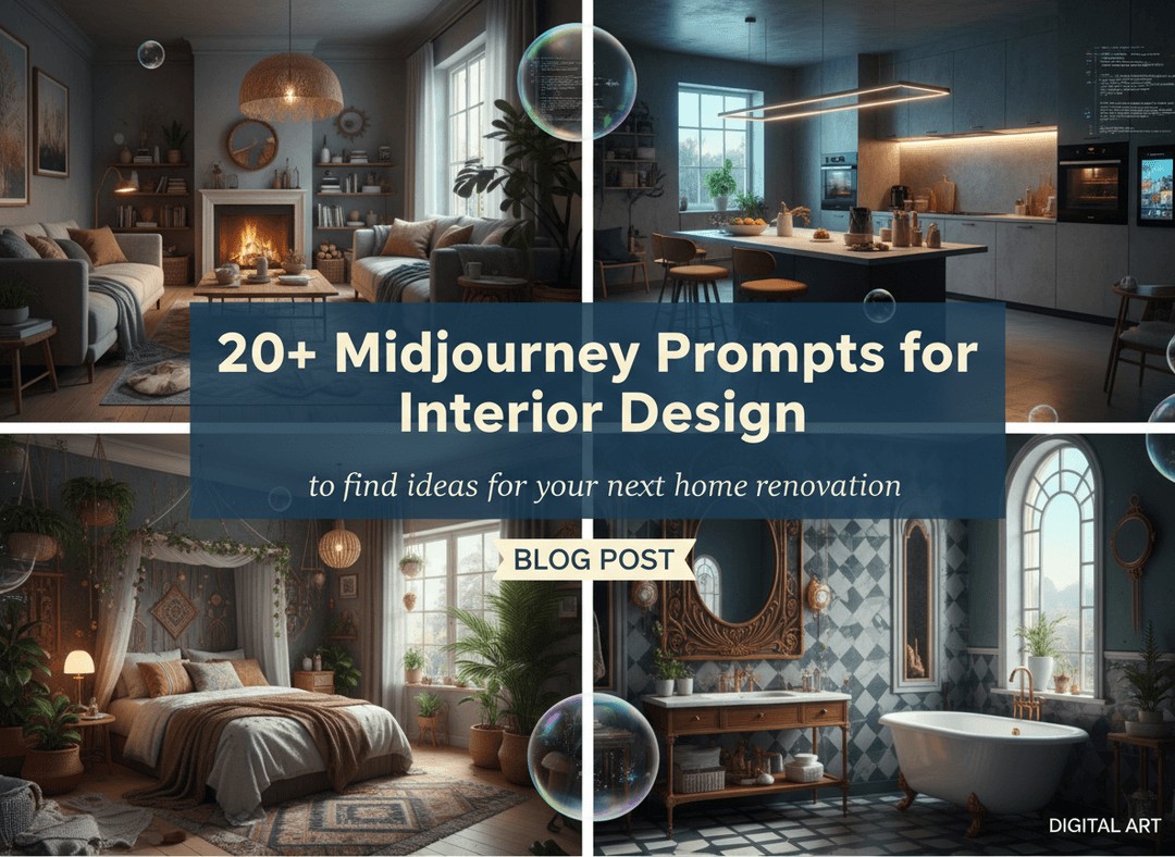 20+ Midjourney Prompts for Interior Design to find ideas for your next ...